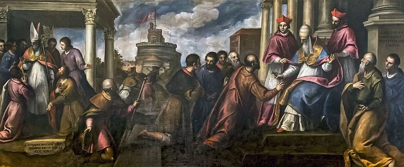 Chiesa dei Gesuiti(Venizia) - Papa Cleto, 1592, 1593