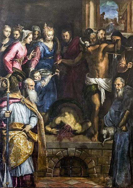 Martirio di san Giovanni Battista - Venezia, 1610