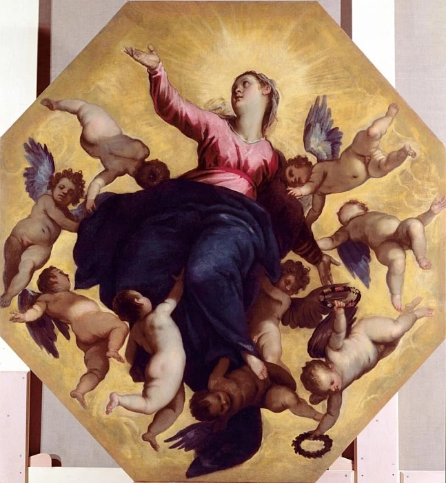 Madonna con angeli
