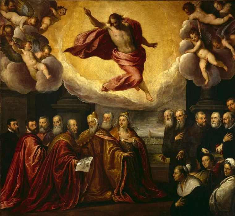 Il doge Zeno e i benefattori