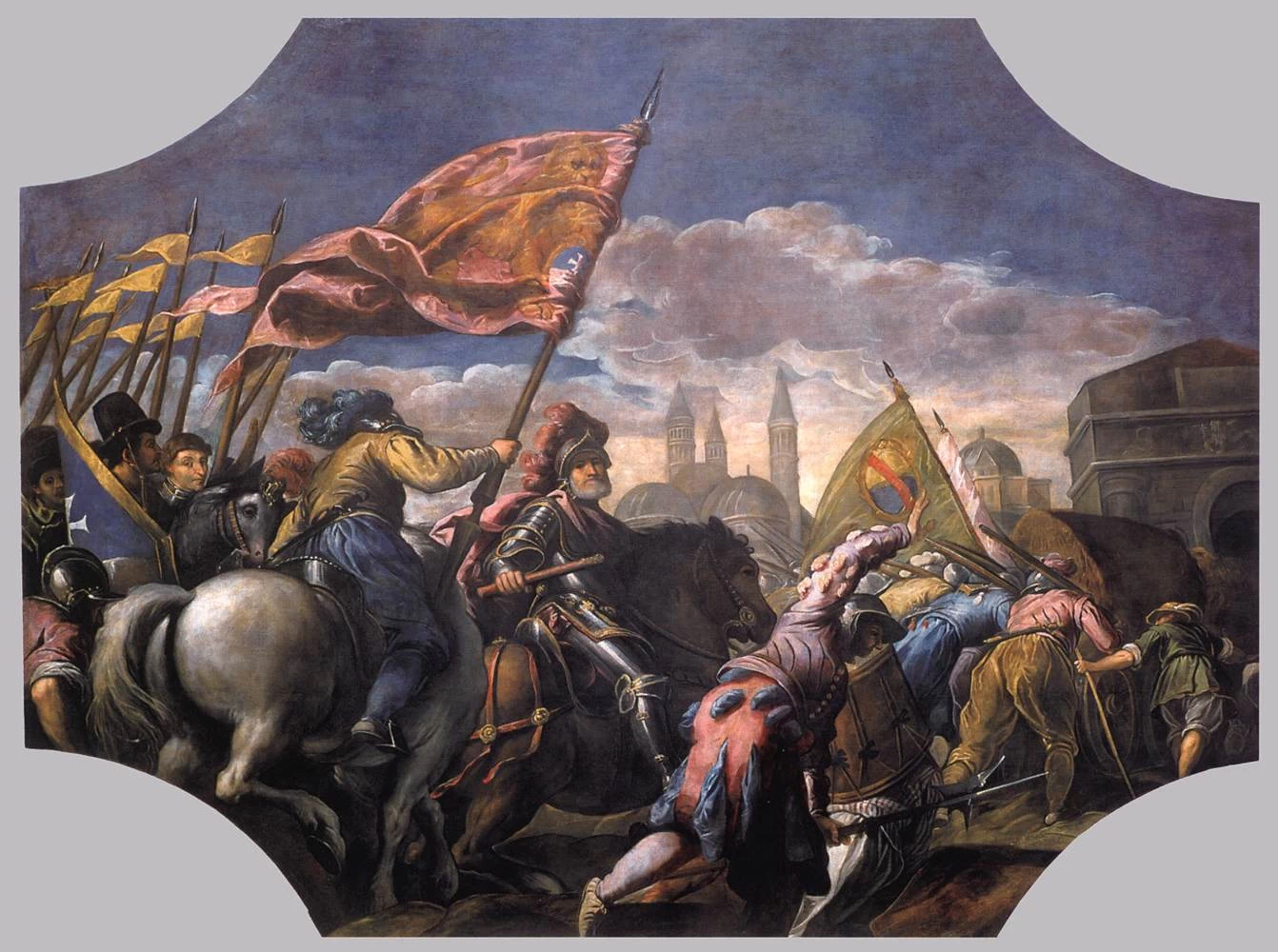 Riconquista di Padova di Andrea Gritti - Palazzo Ducale, Venice