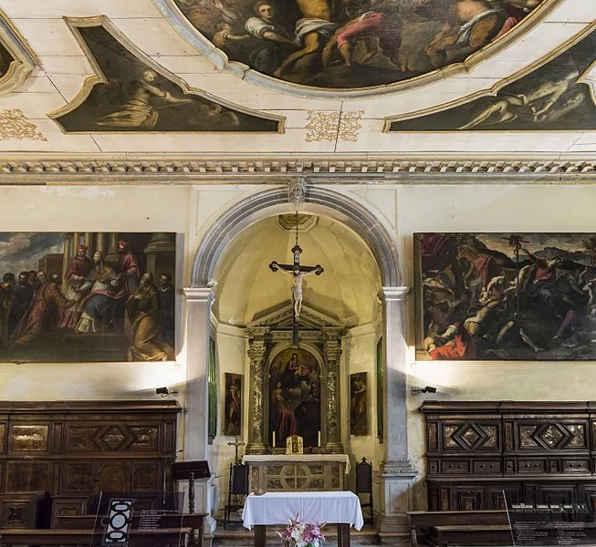 Interno della sacrestia chiesa dei Gesuiti - Venezia