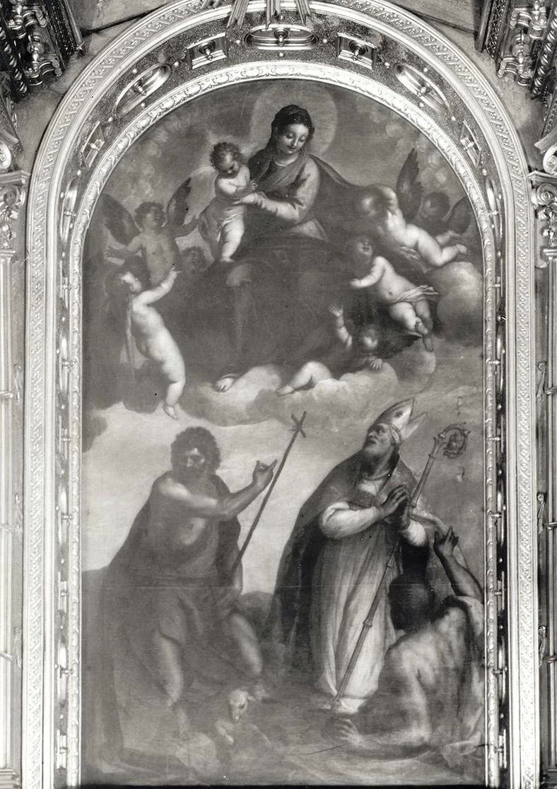 La vergine col Bambino e santi Giovanni Battista e Stanislao - Varsavia