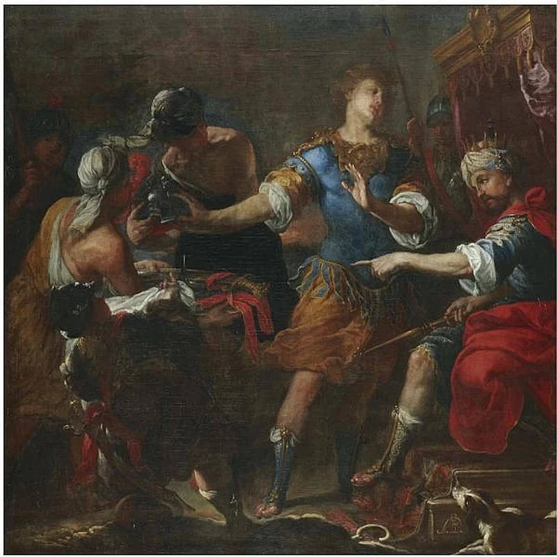 Antonio Palomino 36 Il martirio di San Pelagio
