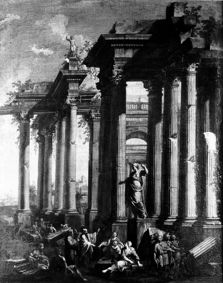 Giovanni Paolo Pannini 100 predica di San Paolo Pinacoteca Civica, Ascoli Piceno