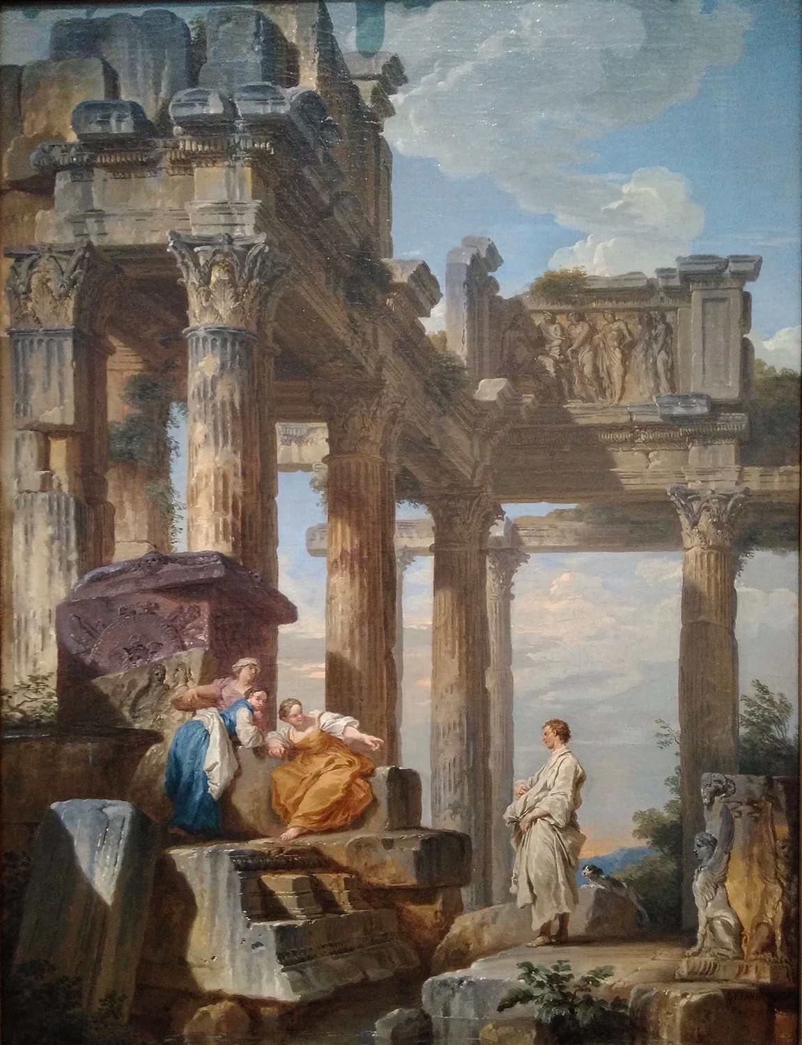 Giovanni Paolo Pannini 115 Rovine con profeta California Palace of the Legion of Honor, San Francisco