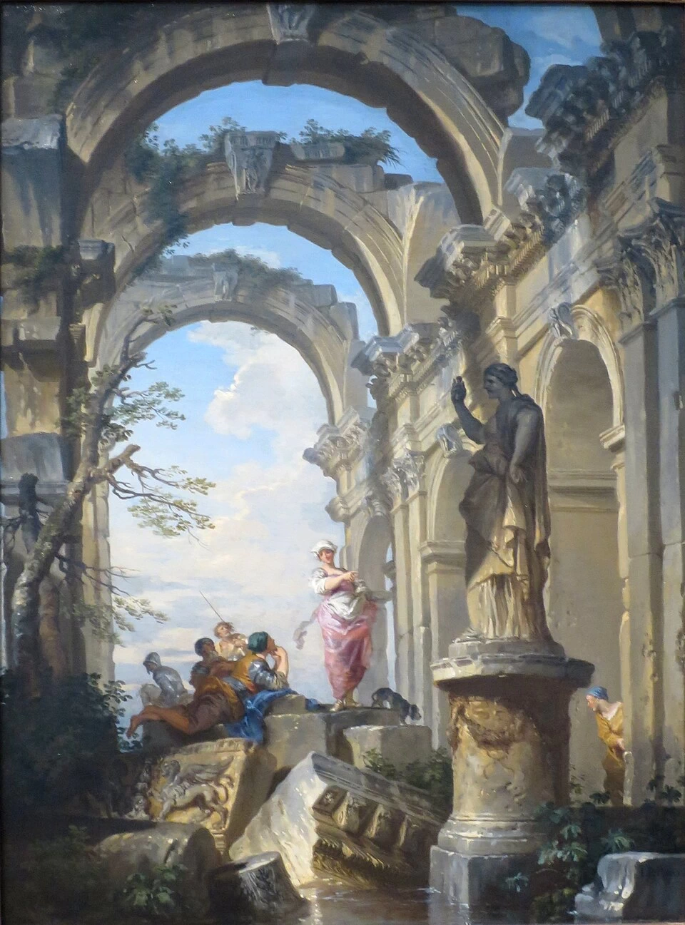 Giovanni Paolo Pannini 116 Rovine con sibilla California Palace of the Legion of Honor, San Francisco