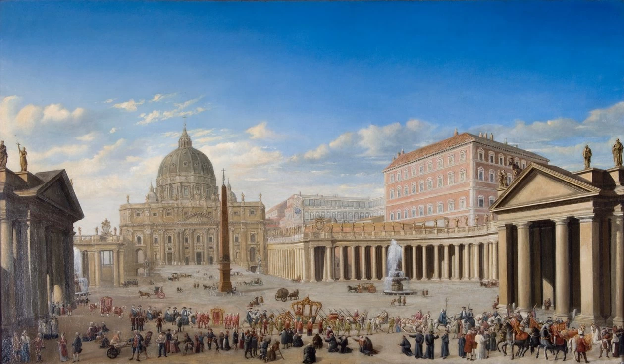 Giovanni Paolo Pannini 124 San Pietro, Roma Shipley Art Gallery, Gateshead, Tyne & Wear