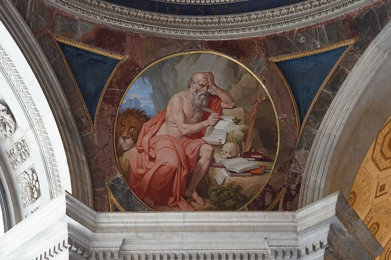 Pietro Paoletti 36 San Girolamo, 1837 Cappella di San Pio V Vaticano