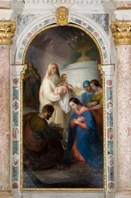 Pietro Paoletti 6 Presentazione di Gesù al Tempio Rieti