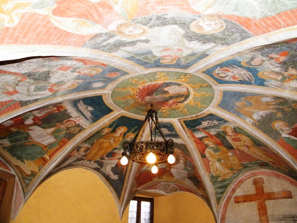 1 Paolo da Caylina Sala di Santa Marta Santuario della Maddalena Bienno