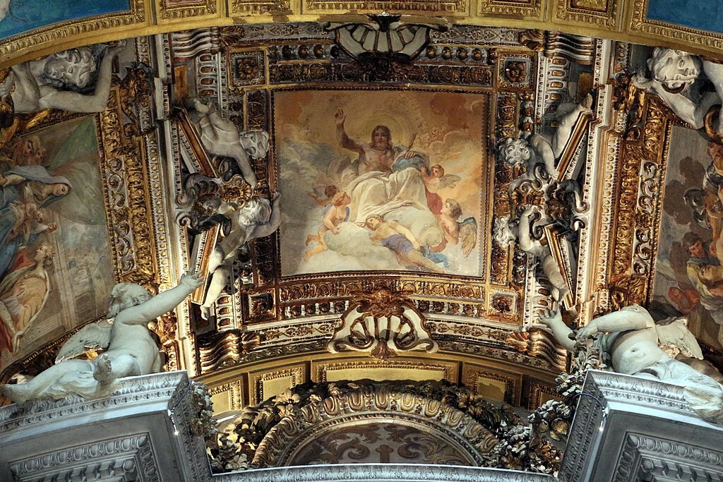 Giuseppe Passeri 15 Cristo in gloria Santa Caterina a Magnanapoli, Roma
