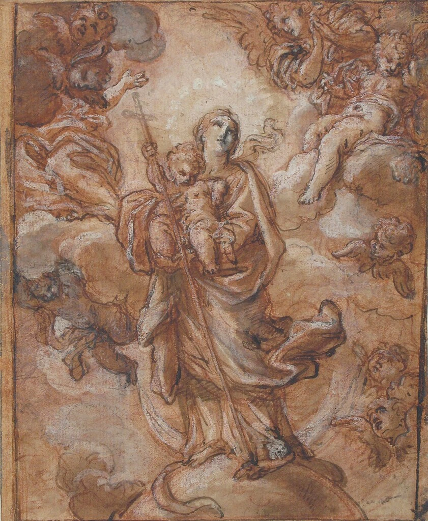 Giuseppe Passeri 66 La Vergine Immacolata con il Bambino Gesù in Gloria Metropolitan Museum of Art, New York