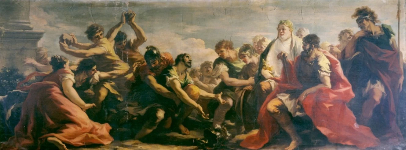 150 Giovanni Antonio Pellegrini Martirio di S. Vitale
