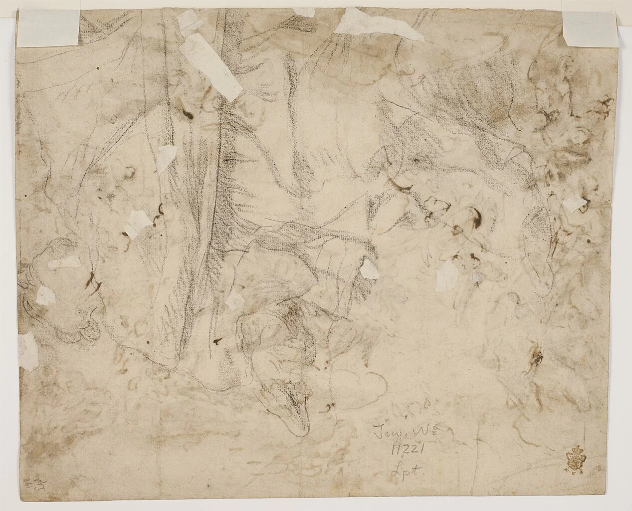 Giovanni Antonio Pellegrini 257 Apoteosi di un santo Statens Museum for Kunst