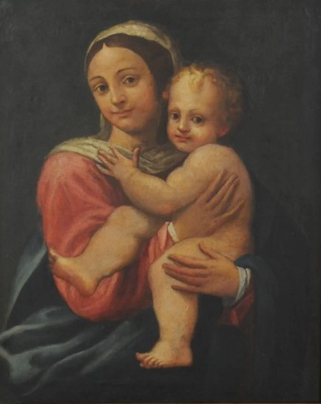Giuseppe Peroni 35 Madonna con Bambino Soragna, Parma