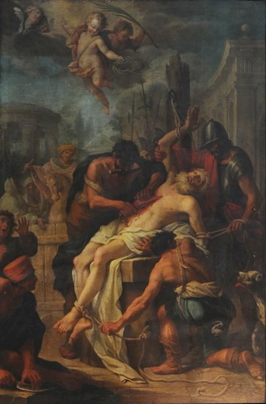 Giuseppe Peroni 43 martirio di San Bartolomeo Parma 1