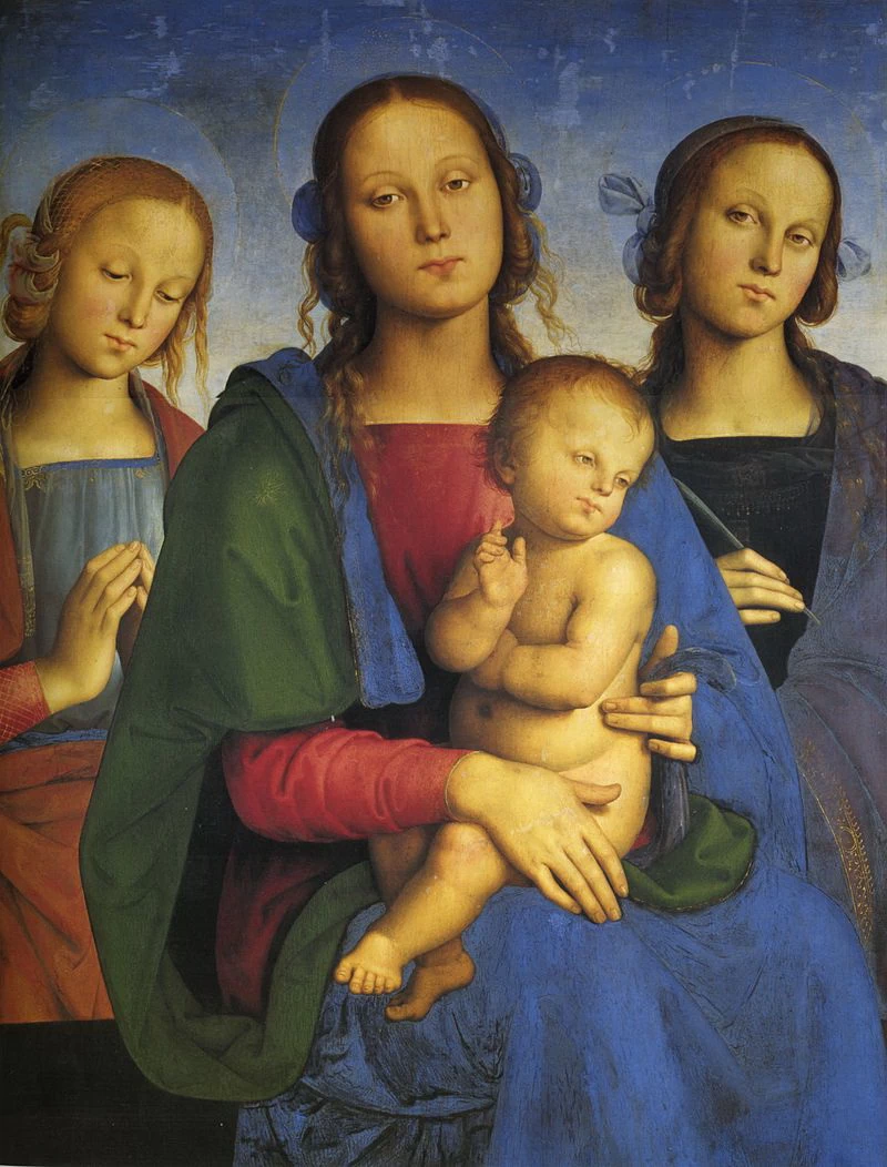 Madonna col Bambino e santi - Kunsthistorisches Museum Wien, Bilddatenbank