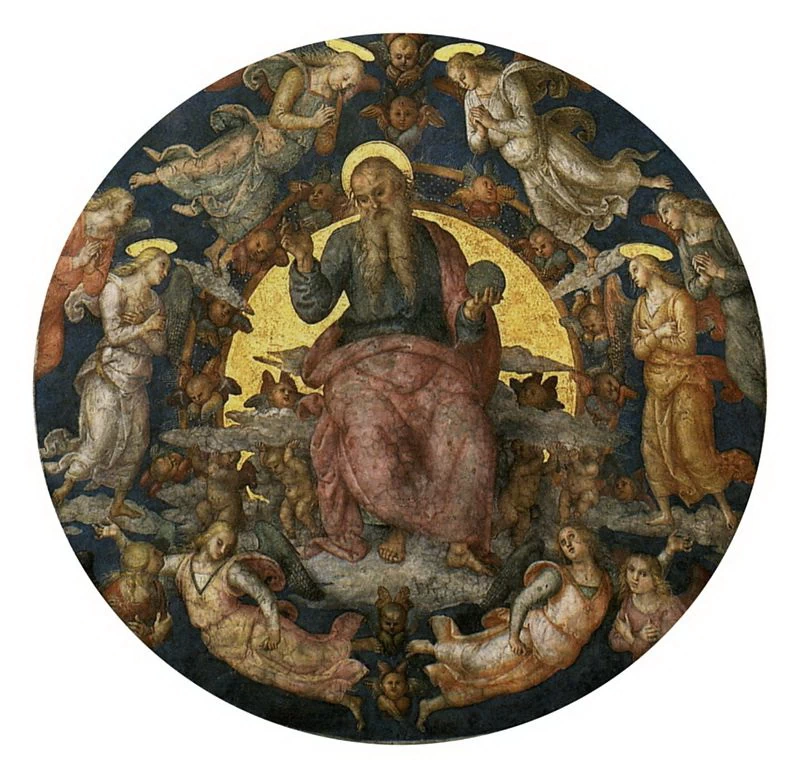 Stanza di Torre Borgia (Eterno tra angeli e cherubini)