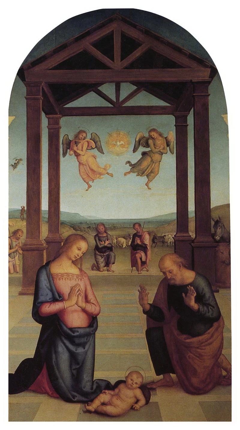 Pala di Sant’Agostino (Adorazione dei Pastori)
