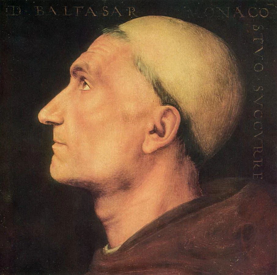 Ritratto di don Baldassare di Antonio di Angelo - Galleria degli Uffizi, Florence