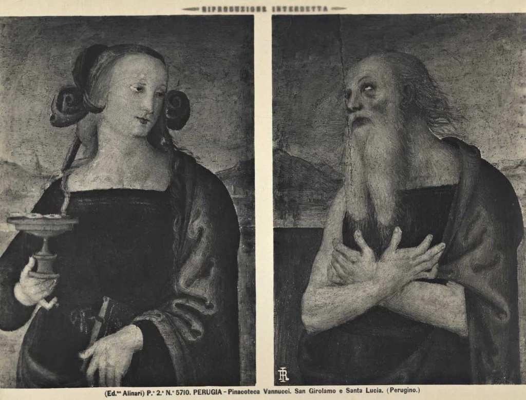 Santa Lucia, San Girolamo, Galleria Nazionale dell'Umbria