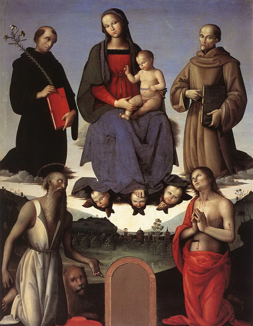 Madonna col Bambino e santi - Galleria Nazionale dell'Umbria, Perugia