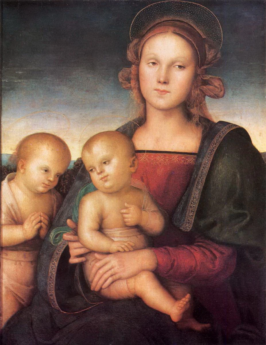 Madonna col Bambino e Giovannino - Städelsches Kunstinstitut, Frankfurt
