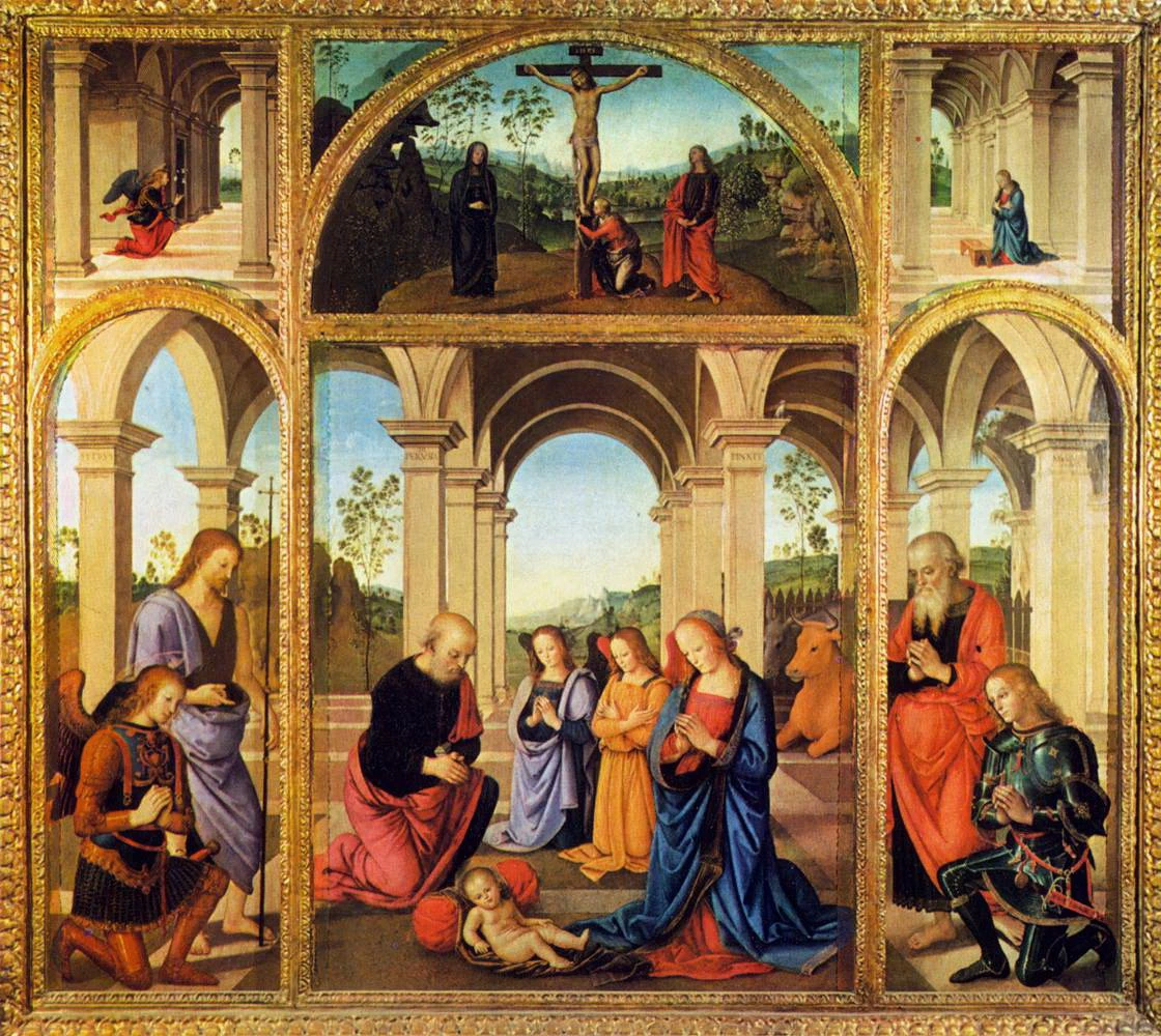 Polittico Albani Torlonia - Torlonia Collection, Rome