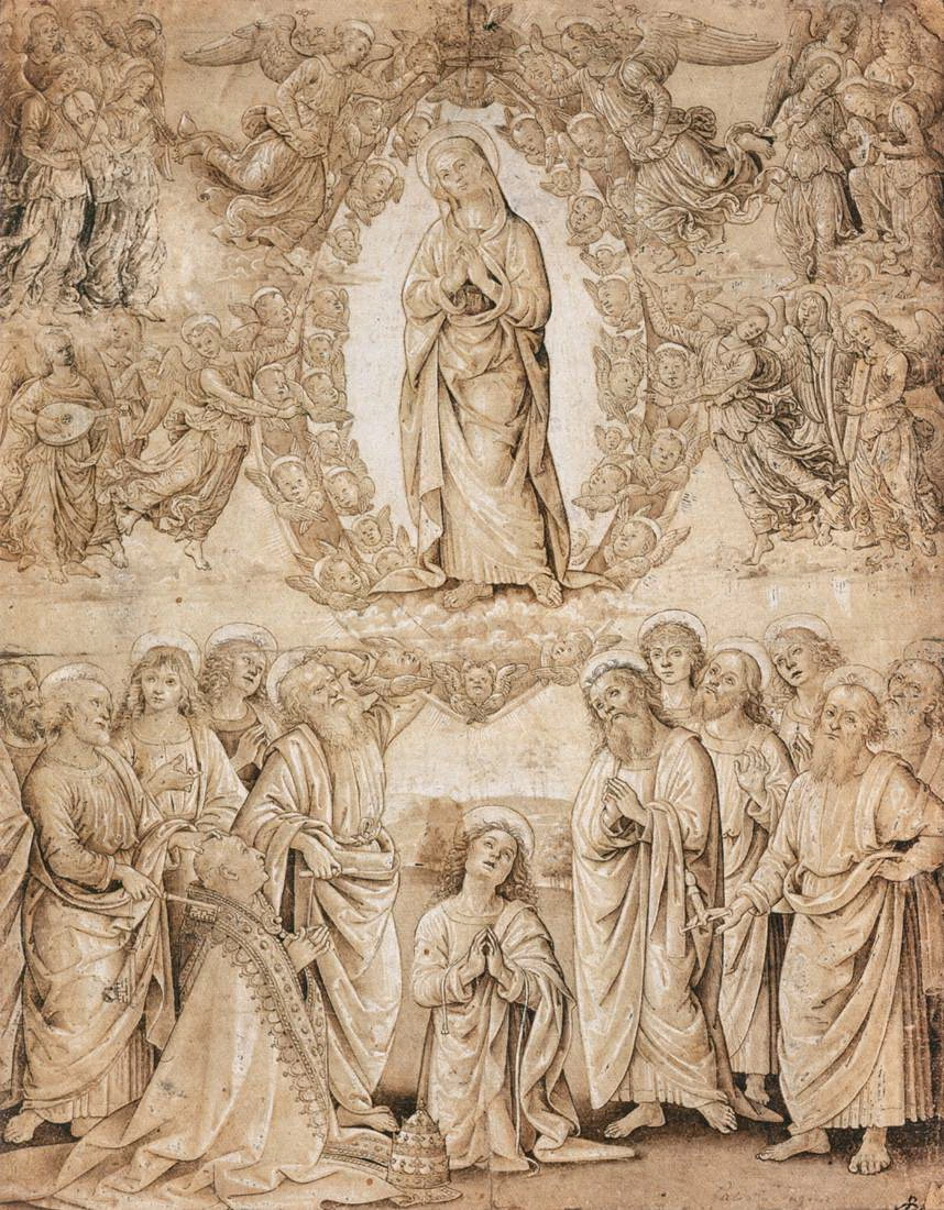 Assunzione di Maria - Graphische Sammlung Albertina, Vienna