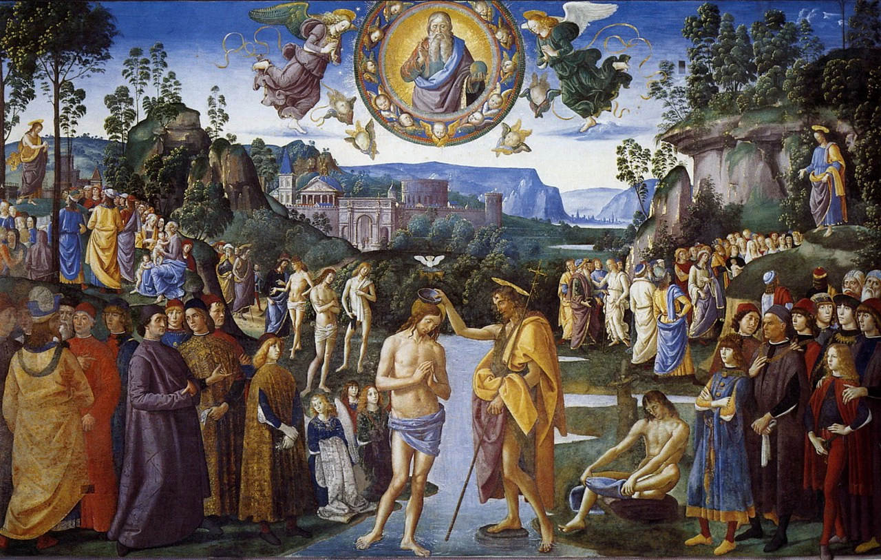 Battesimo di Cristo, Cappella Sistina