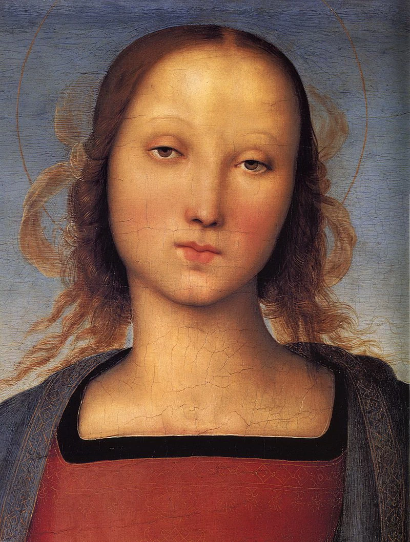 Figura di Chiara Fancelli in una Madonna