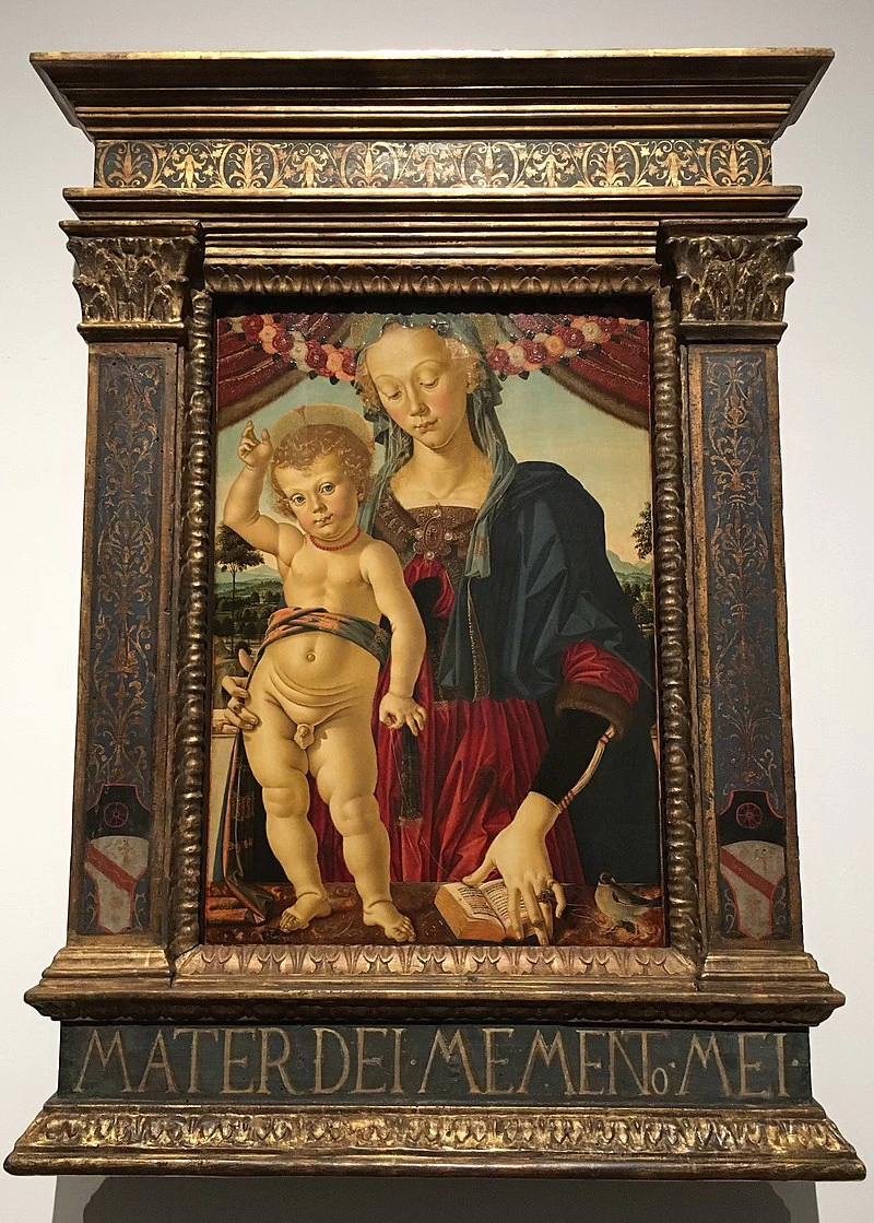 Madonna col Bambino - Paris, Musée Jacquemart, André