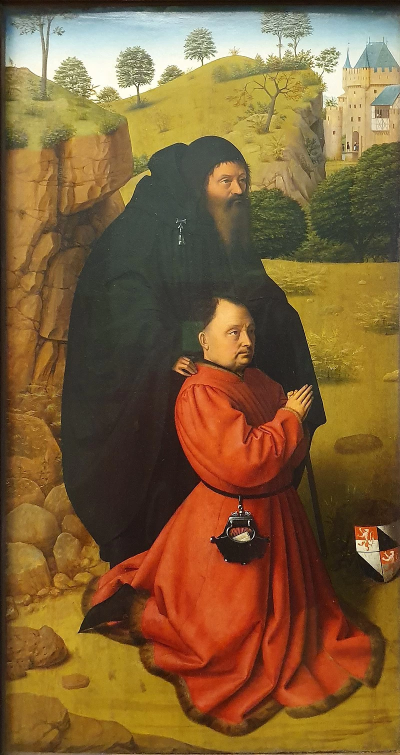 Donatore protetto da sat'Antonio abate - Statens Museum for Kunst, Copenaghen