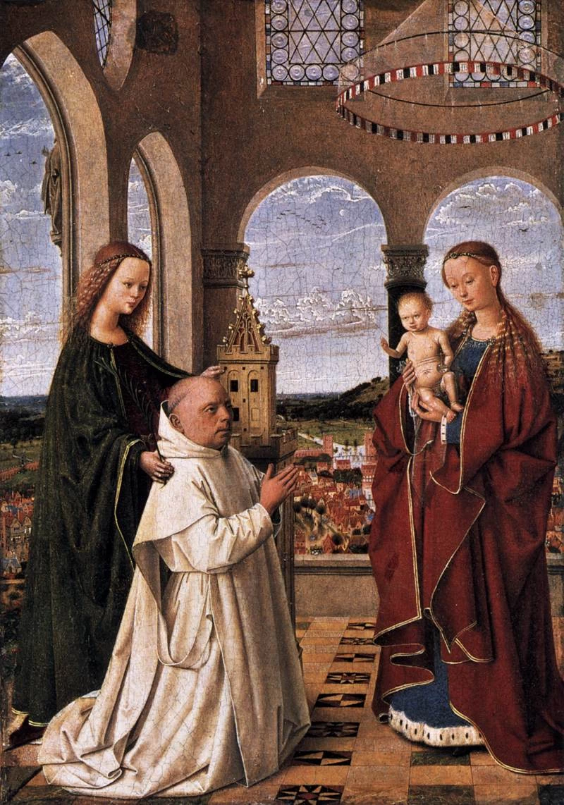 Madonna cdi Exeter - Gemäldegalerie, Berlino