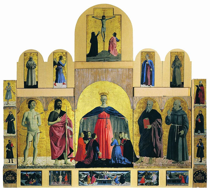 Polittico della Misericordia - 1445, museo civico Sansepolcro