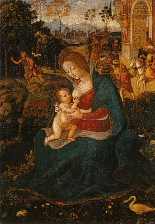 Madonna del Latte, 1492, Houston