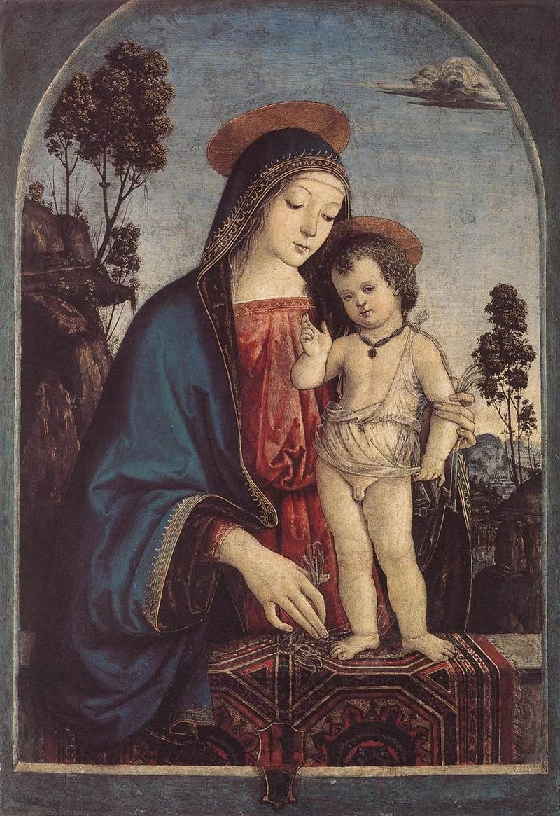 Madonna col bambino - Londra