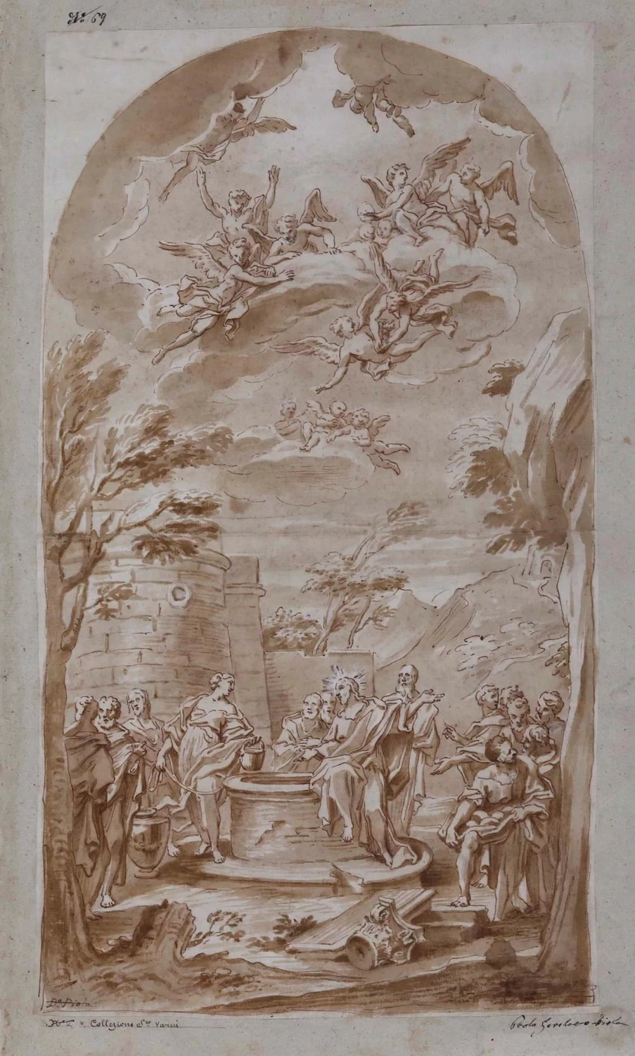 Paolo Gerolamo Piola 82 Gesù e la Samaritana al pozzo