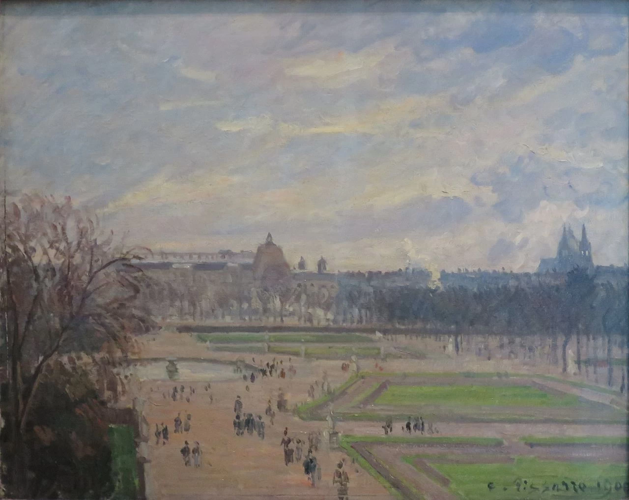 Jacob Abraham Camille Pissarro 69 I giardini delle Tuileries 1900 Hermitage, San Pietroburgo