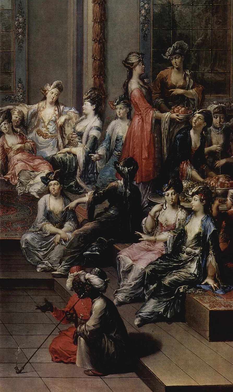Johann Georg Platzer 36 Festival Orientale Hermitage, San Pietroburgo dettaglio
