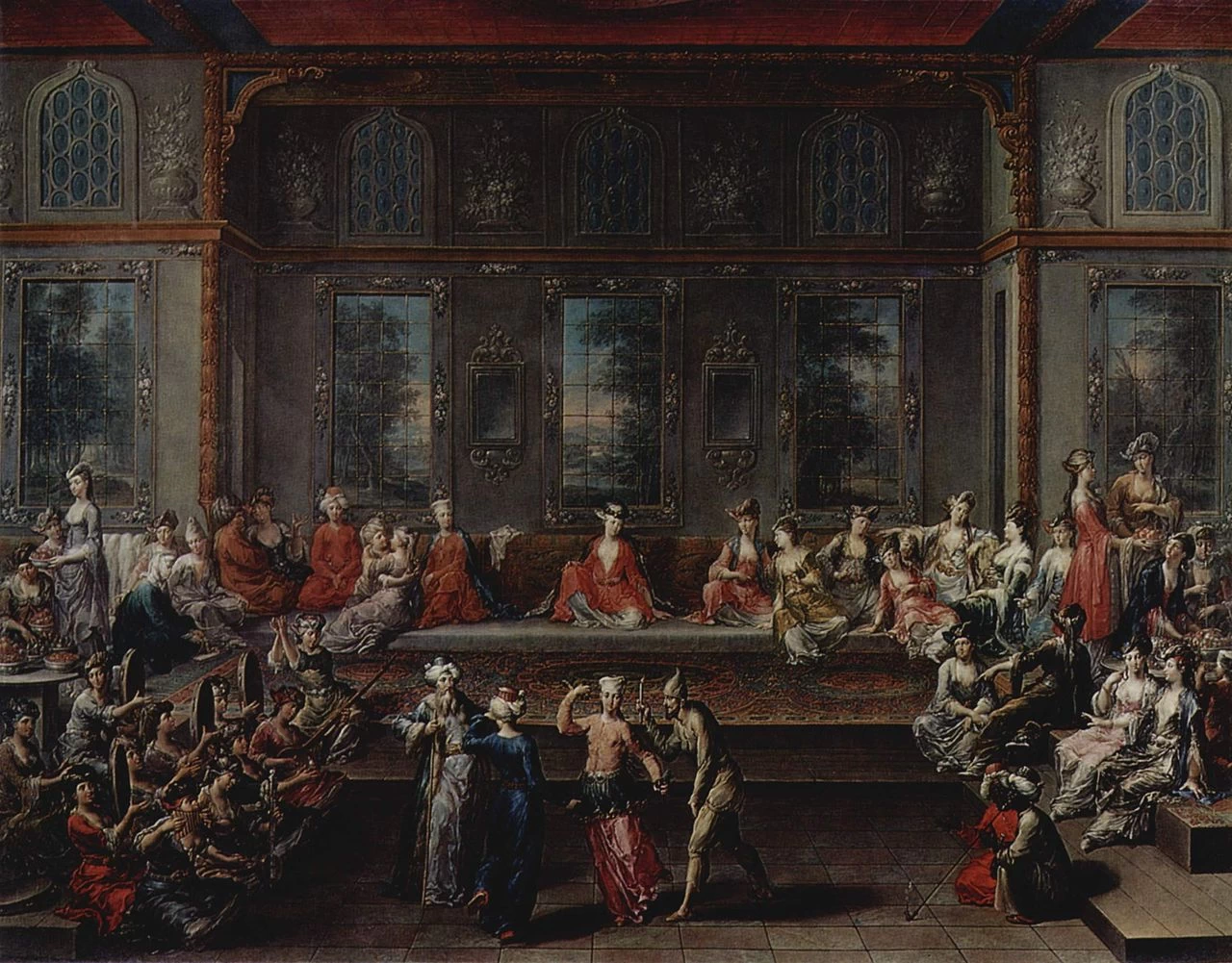 Johann Georg Platzer 37 Festival Orientale Hermitage, San Pietroburgo