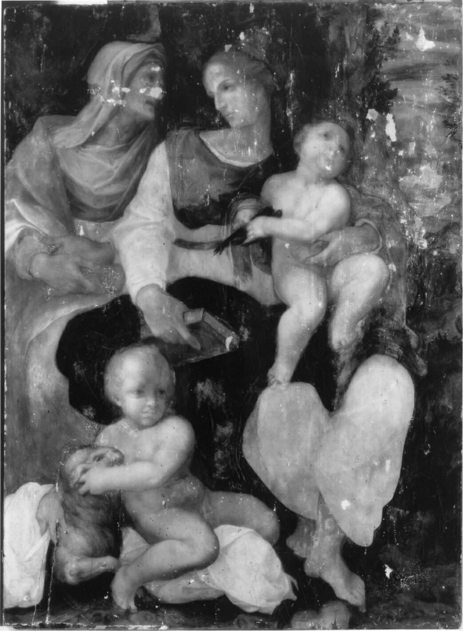 Jacopo Carucci, detto Pontormo 259 Sant'Anna Metterza con San Giovannino e l'agnello Galleria Sabauda, Torino