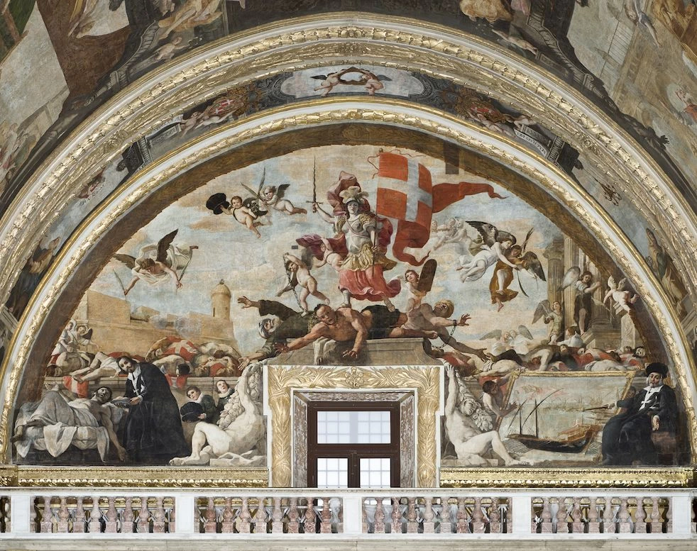 Mattia Preti 209 Allegoria del trionfo dell'Ordine di San Giovanni La Valletta, Malta