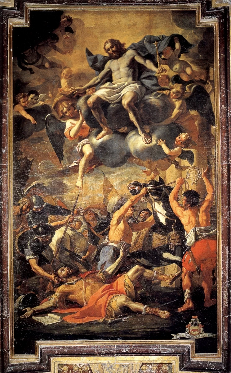 Mattia Preti 223 Conversione di san Paolo Mdina, Malta