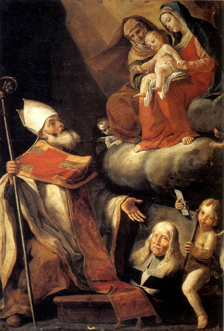 Mattia Preti 270 Madonna col Bambino, sant'Anna e san Gregorio con il ritratto di Gregorio Carafa La Valletta, Malta
