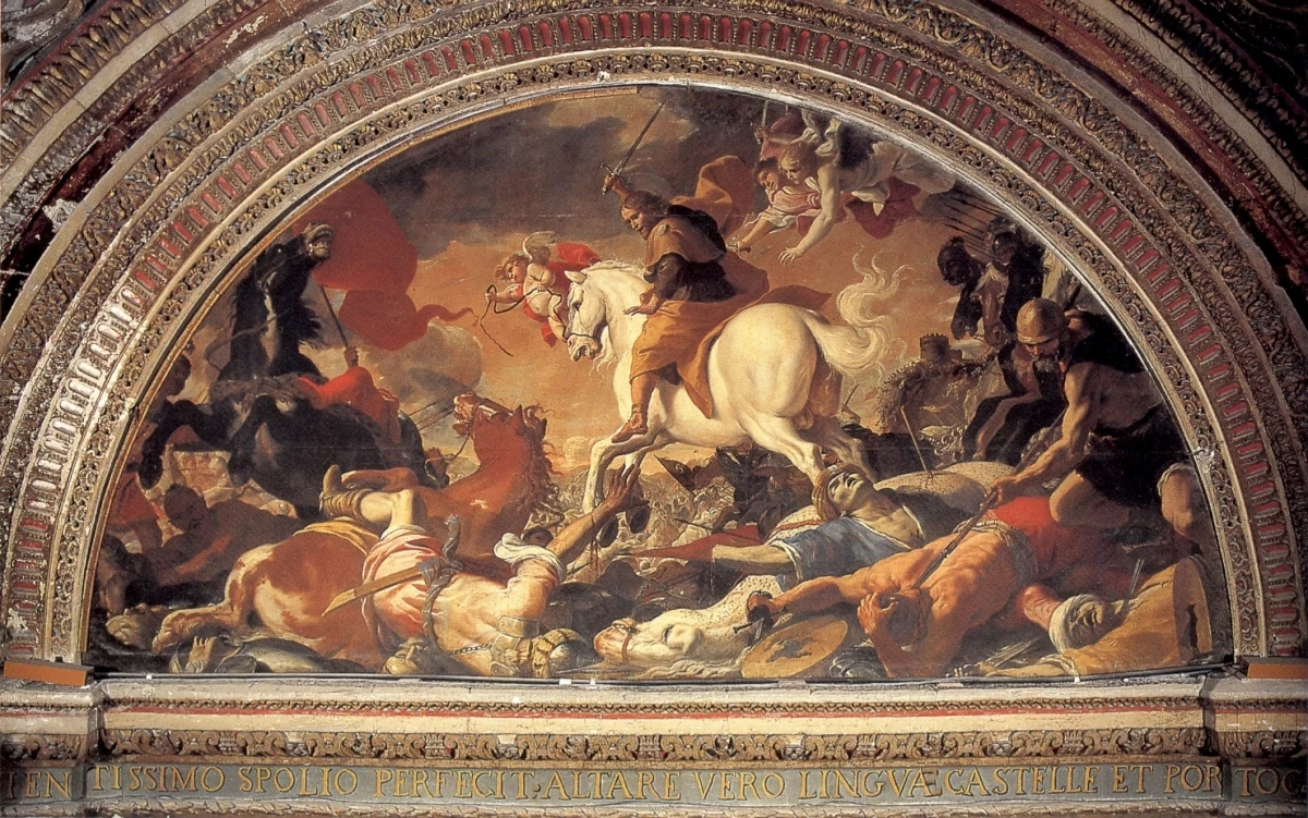 Mattia Preti 296 San Giacomo sconfigge i Mori La Valletta, Malta