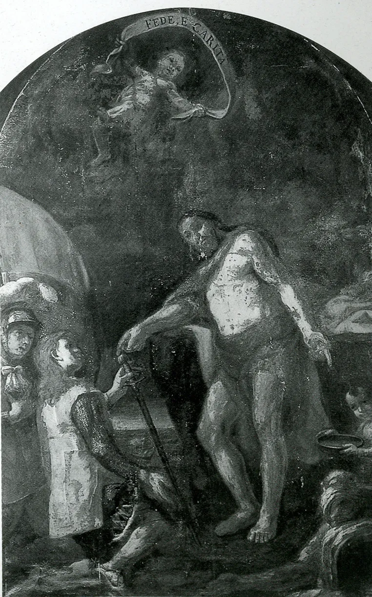 Mattia Preti 299 San Giovanni Battista che consegna una spada ai cavalieri del suo Ordine Cospicua, Malta
