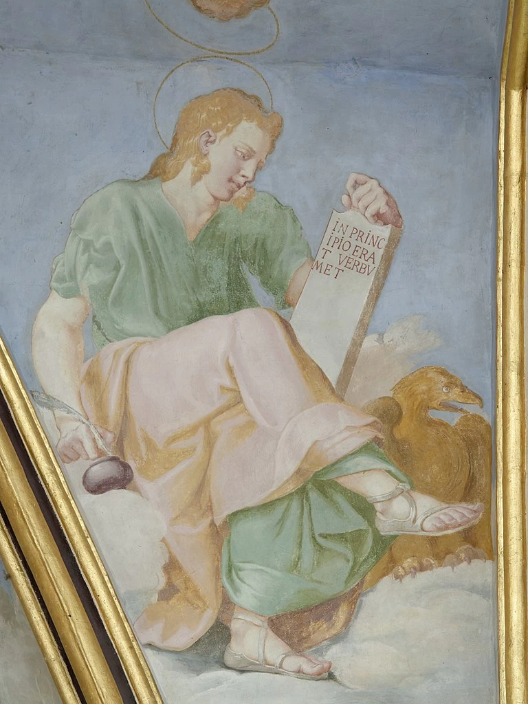 Francesco Primaticcio 156 San Giovanni evangelista Abbatye de Chaalis, Oise