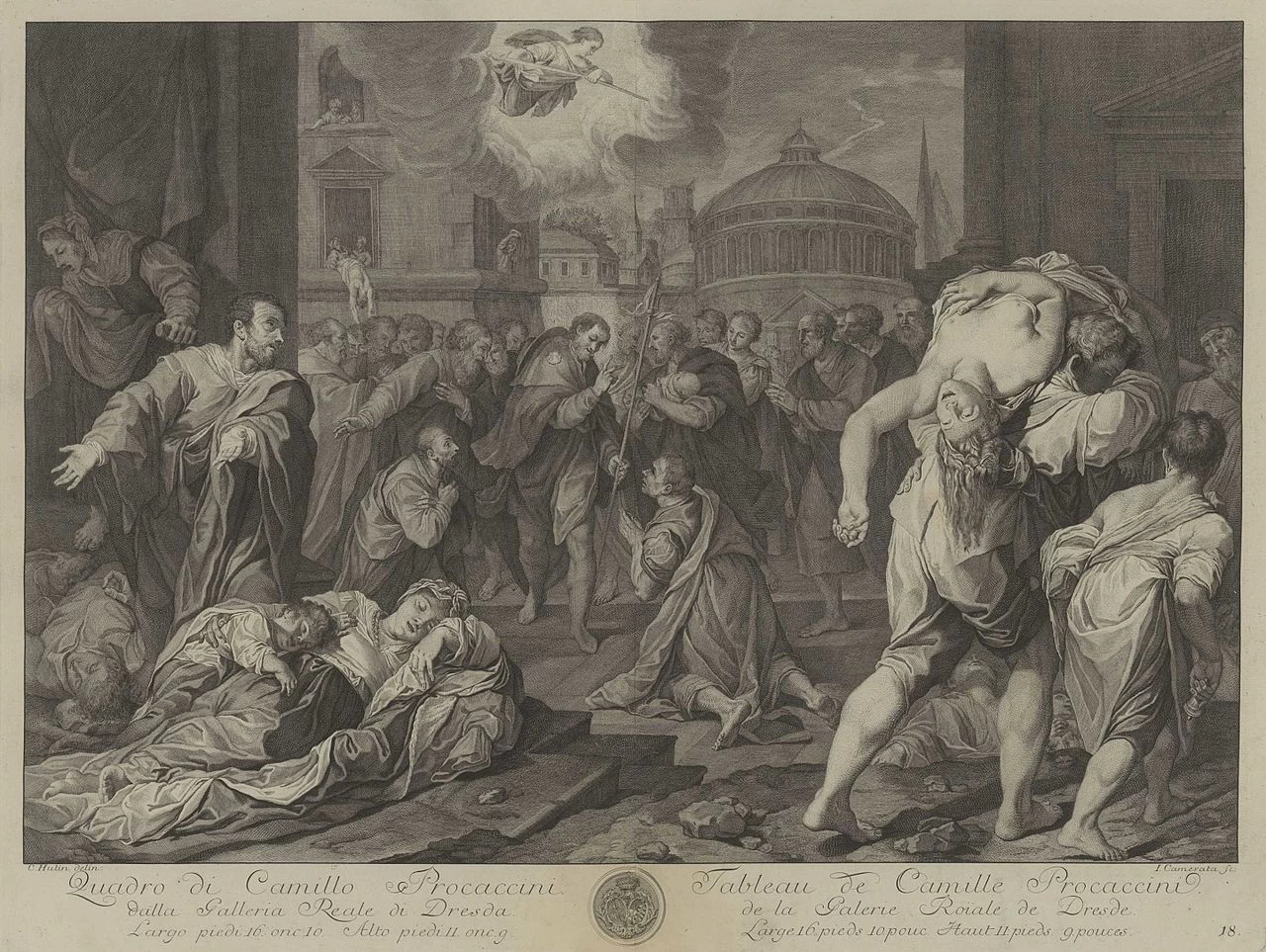 Camillo Procaccini 260 San Rocco guaritore degli appestati Gemäldegalerie Alte Meister, Dresda